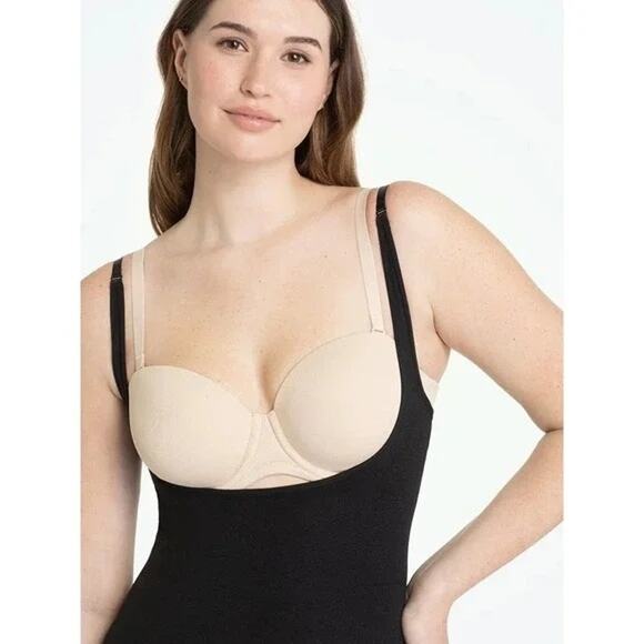 SHAPERMINT EMPETUA NIP $48 Open Bust Brief Bodysuit - Picture 3 of 6